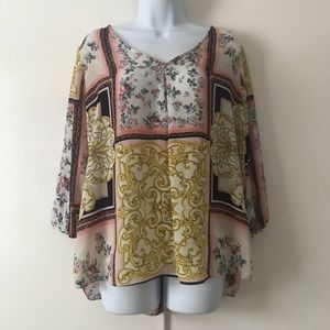 Roz and Ali XL blouse.  Beautiful colors